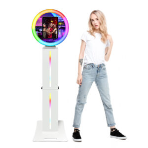 “Unforgettable Scenes: Adjustable RGB LED Ring Light Photobooth – Perfect Companion for Weddings, Parties & Corporate Galas” 25