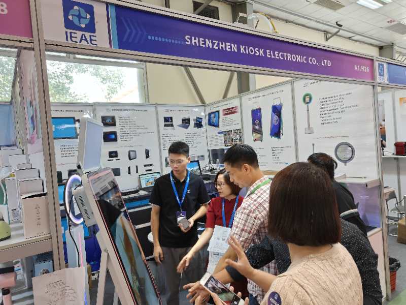 kiosk photobooth on Vietnam Electronics Exhibition 4