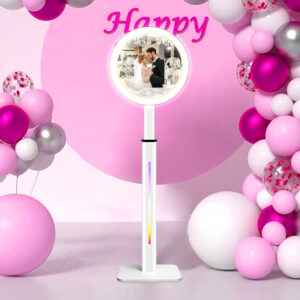 "Portable Retractable Ring Light iPad Stand: Unforgettable Selfies at Weddings, Parties and Events"50