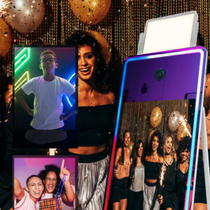 70'' Photo Master Mirror: Supreme Selfie Magic for Unforgettable Weddings, Elegant Dinners & Joyous Birthdays B05