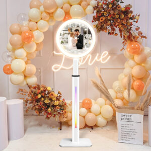 telescopic ipad photo booth party wedding portable props selfie magic miroir photobooth kiosk machine mirror photo booth video booth for events 1