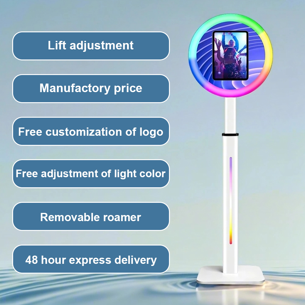 telescopic ipad photo booth party wedding portable props selfie magic miroir photobooth kiosk machine mirror photo booth video booth for events 16